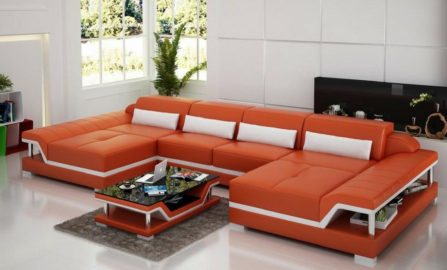 Nexus - U2 - Leather Sofa Lounge Set